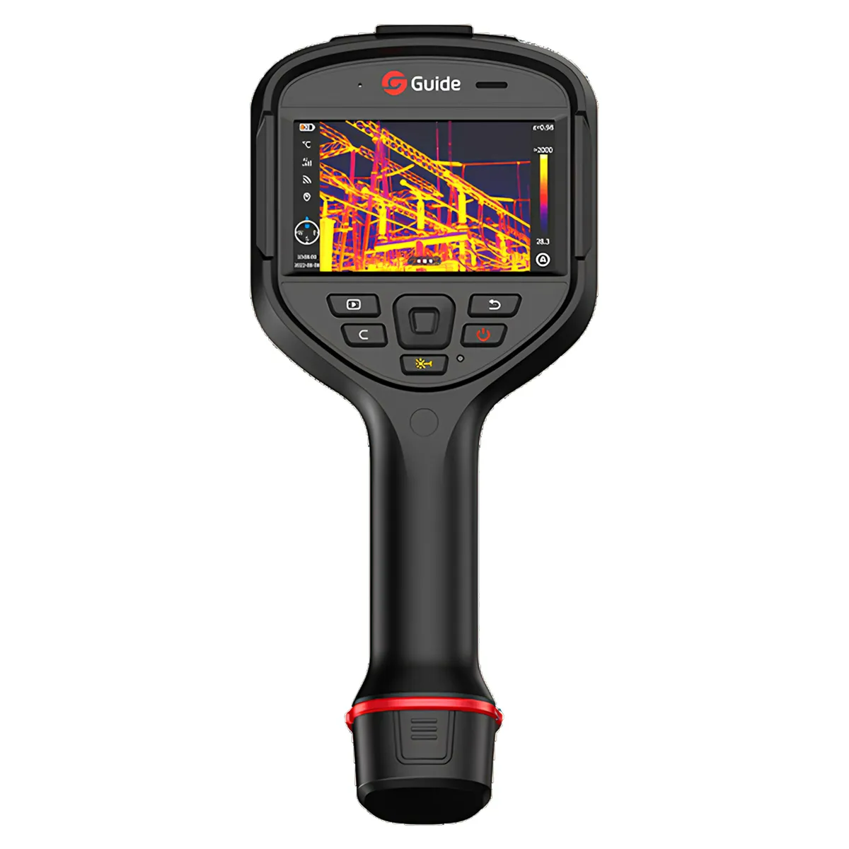 Тепловизор Guide H3 в комплекте с широкоугольным объективом 44° x 34° и высокотемпературным объективом - 3
